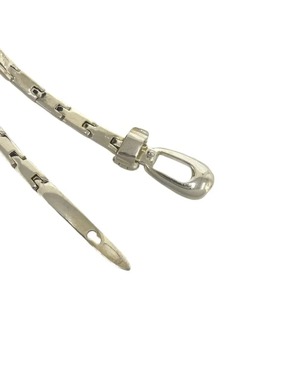 Gucci Vintage Ceinture Belt Buckle Bracelet 925 Sterling Silver